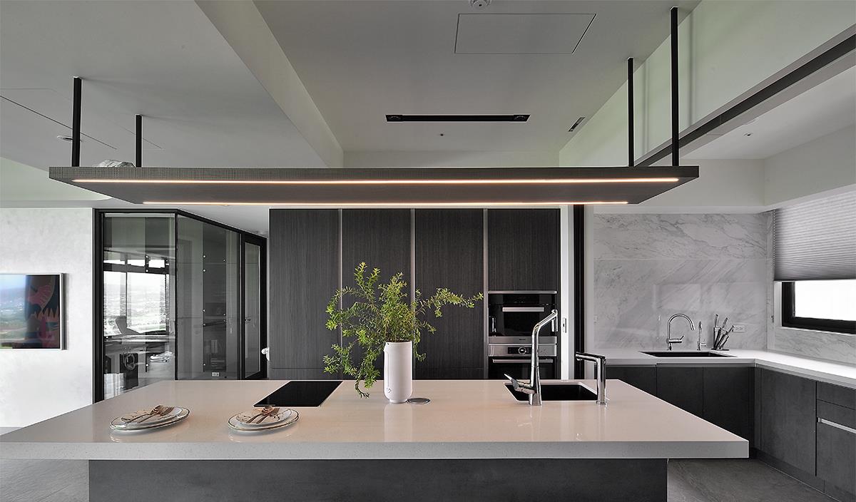 晒晒245㎡高层新房设计，把绿植景观搬进家，回归自然真让人羡慕