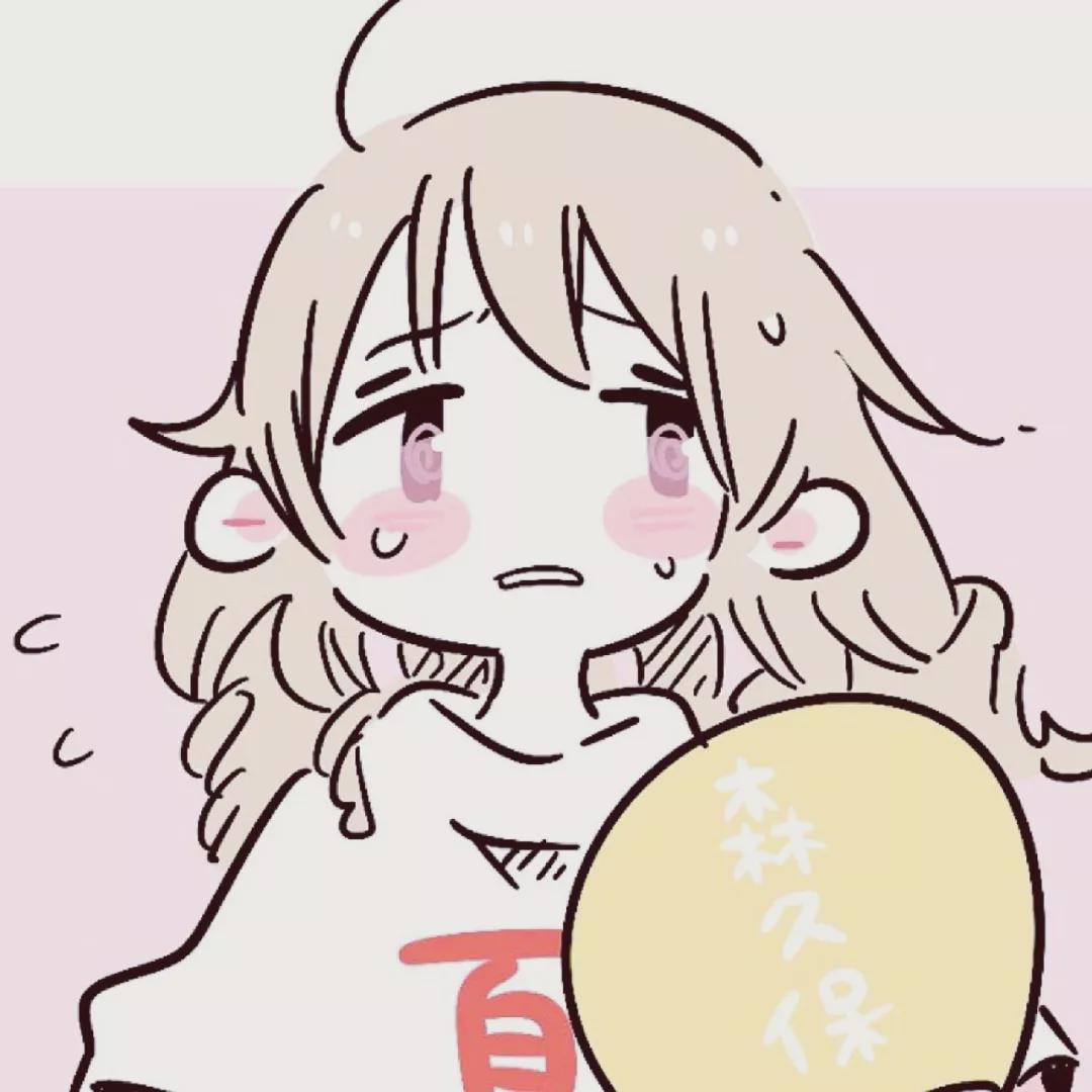 |动漫头像：干净与未来 你总要许她一个吧