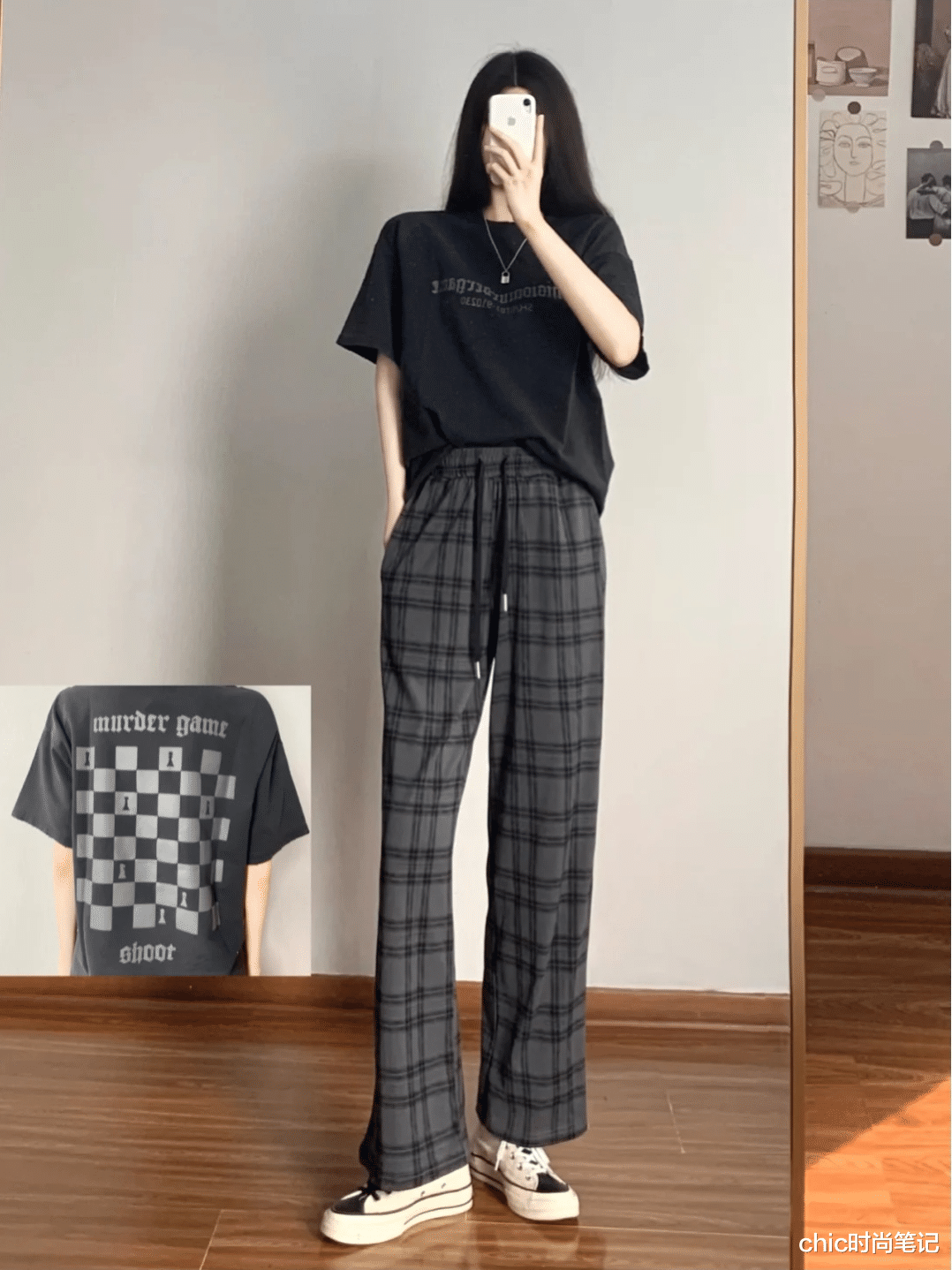 chic时尚笔记|夏日酷帅辣妹的搭配，黑白简约显身材，西装小层次气质感