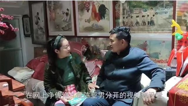 朱之文 大衣哥接受村民采访，表示手机坏了没看到儿子婚变传闻，云淡风轻