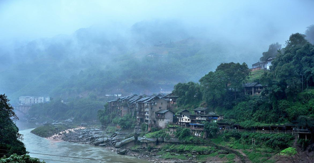 古镇 贵州一个冷门古镇，是贵州四大古镇之一，号称“汉文化的孤岛”