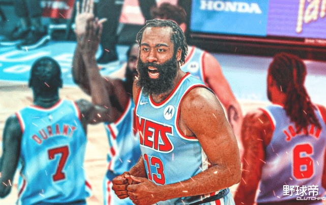 詹姆斯·哈登|1米93打中鋒！13中10，命中率76+66！哈登將他激活？