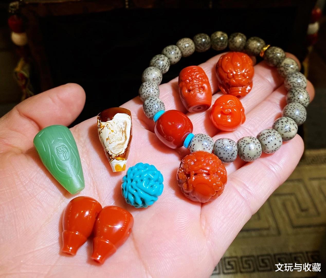 革命|在文玩界：红与绿依然是绝配，哪怕是小小的配饰也会贵出天价