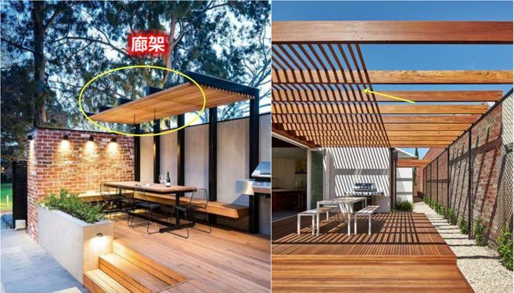 光羡慕别人家院子可不行，攒一堆木条，搭廊架做院墙，格外漂亮！