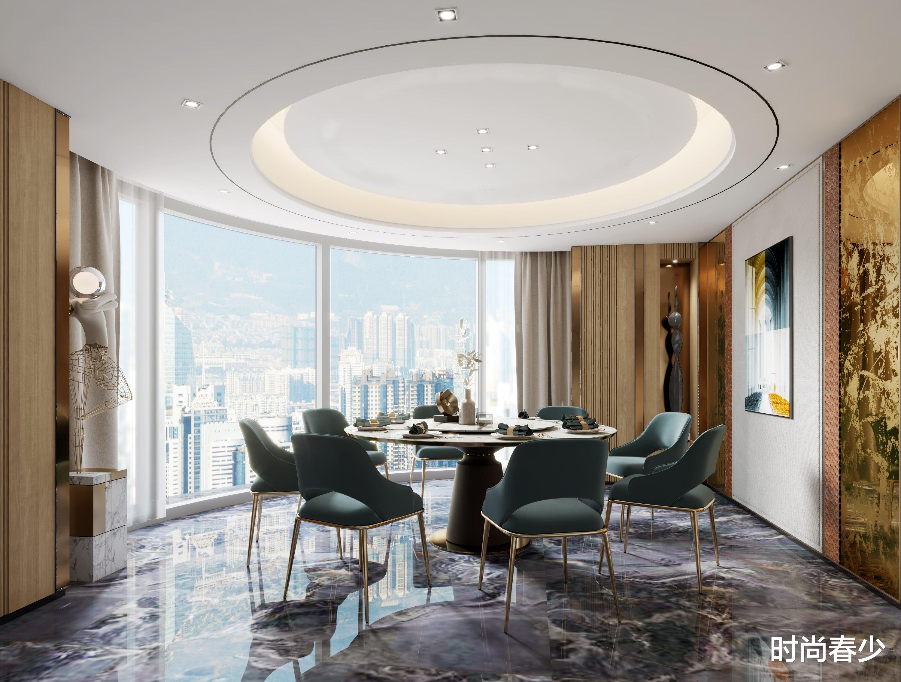 300㎡轻奢风大平层，繁华都市中的一处静谧空间。