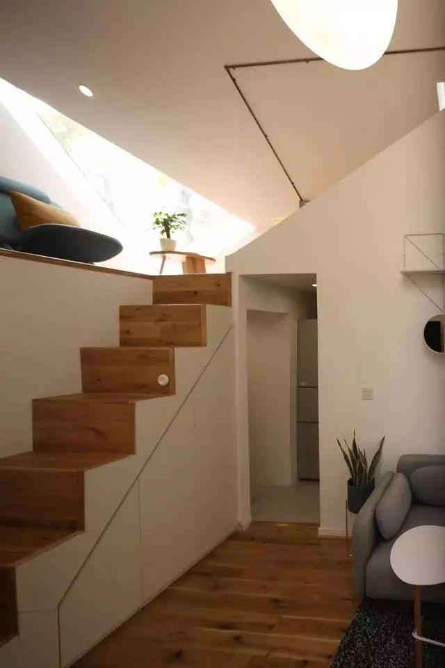 28平loft简陋小蜗居，爆改后变成北欧洋房，美得像度假屋！