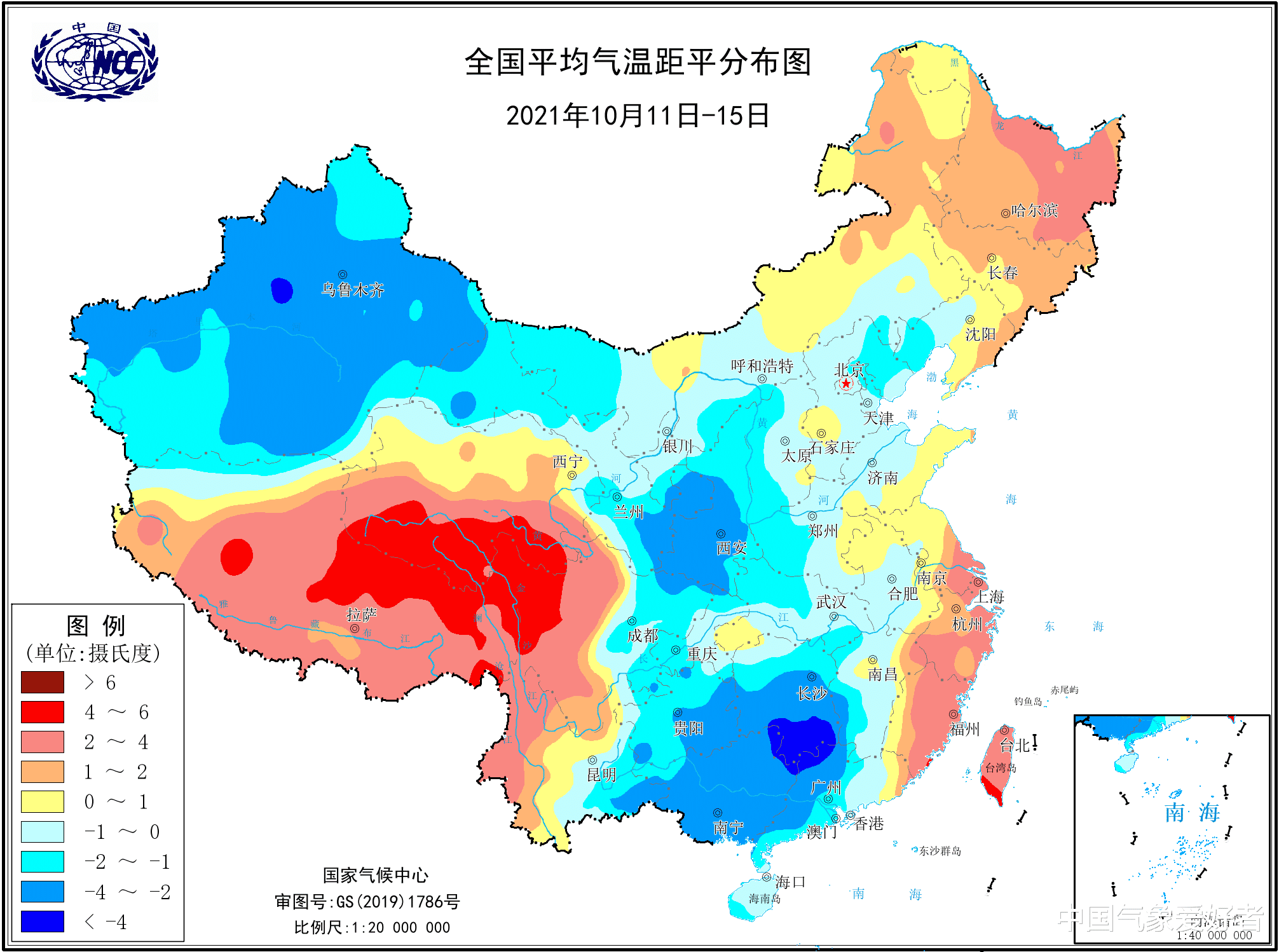 寒潮 暴风雪提前袭击内蒙古，今冬确定偏冷？分析：有苗头局部已偏低4度