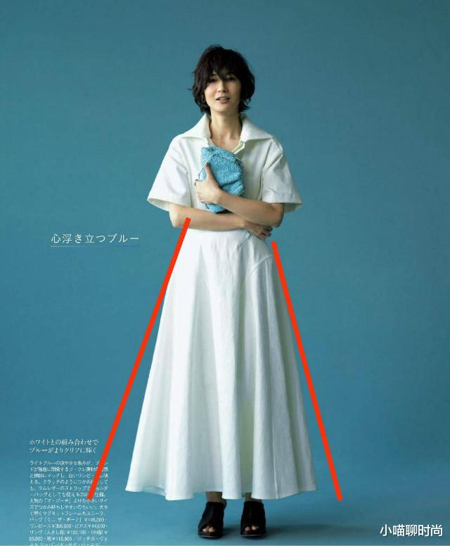小喵聊时尚|有一种裙子叫“日式裙”,光腿穿优雅时髦又显高,惊艳了整个夏天