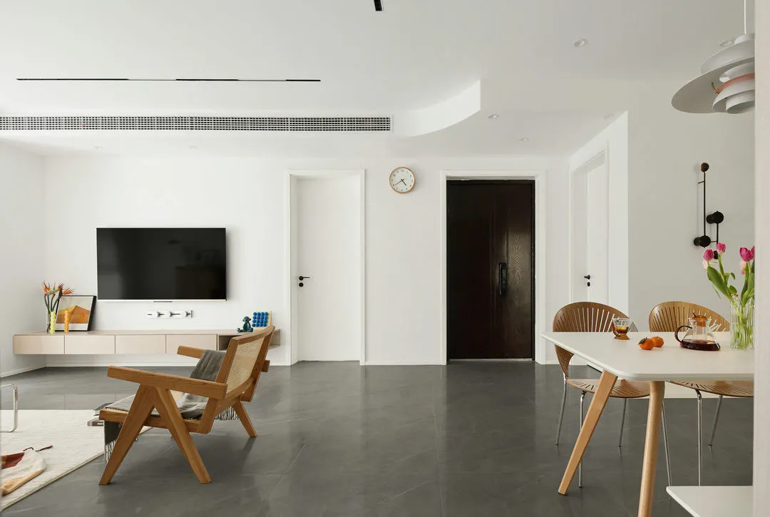 新房装修 | 116㎡新房装修，真正的“家徒四壁”，简约却不简单！