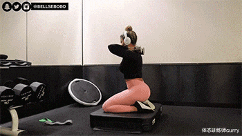 哑铃|如何只用一对哑铃,把臀练得又圆又翘!