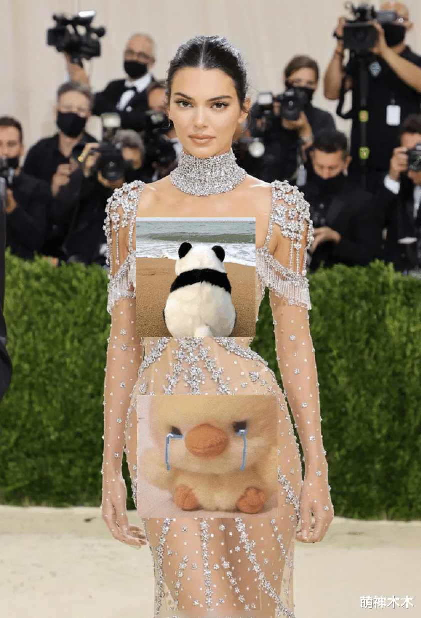 金·卡戴珊|Met Gala红毯又来了!卡戴珊穿成表情包,亨特·莎弗美瞳吓人