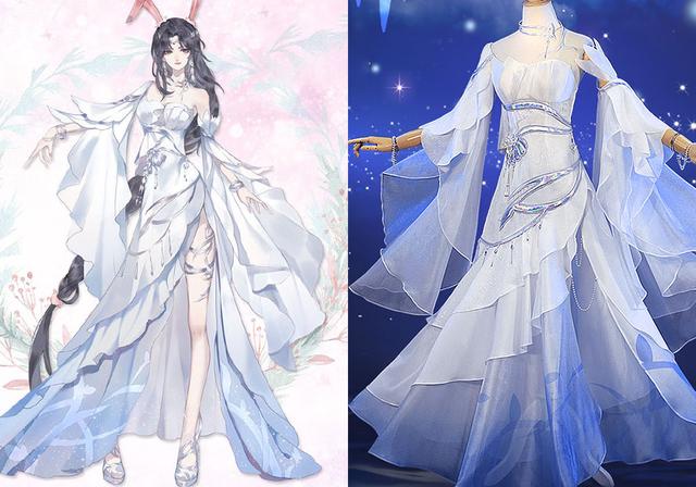 英雄岁月之王牌部队|《斗罗大陆》小舞星湖绝影裙，半透薄纱好仙气，项链和裙摆太美了