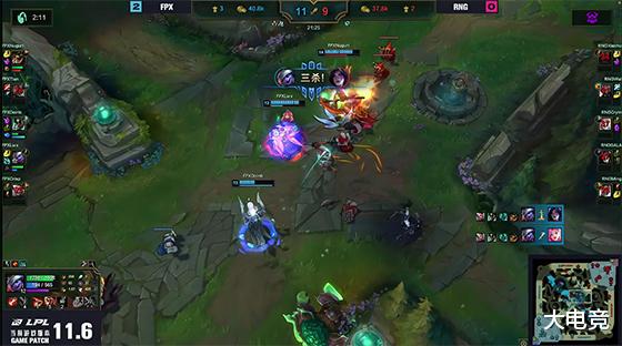 fpx战队|LOL：RNG如此不堪一击，FPX 3: 0轻松获胜晋级下一轮