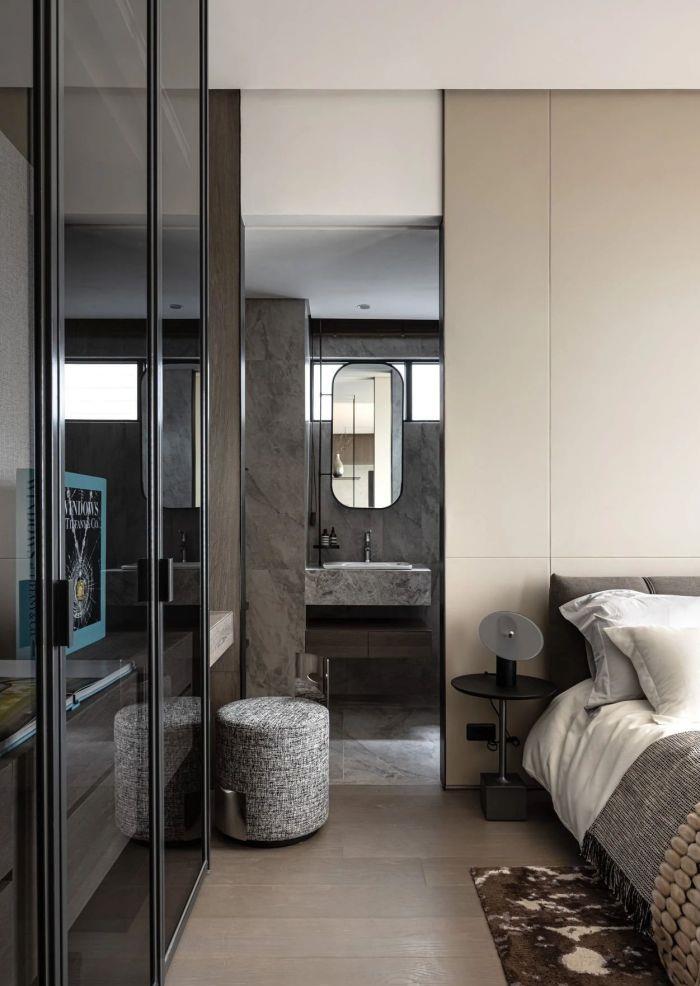 设计师|大学老师的105㎡新家，光是一个客厅就迷住了我，这才叫高级感