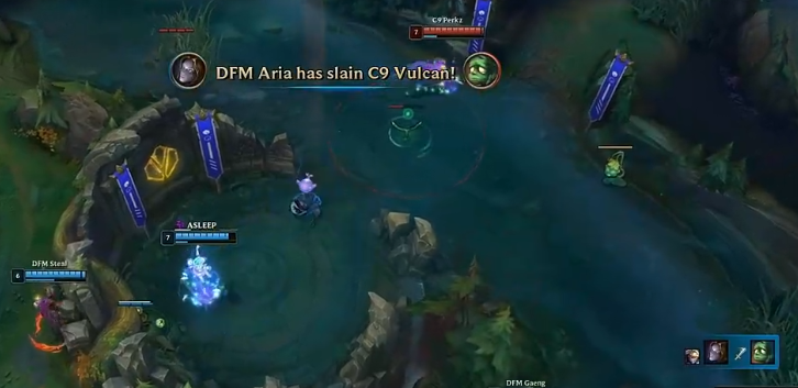 cloud9|DFM大胜C9挺进S11小组赛16强,爆了本次入围赛最大一个冷门。