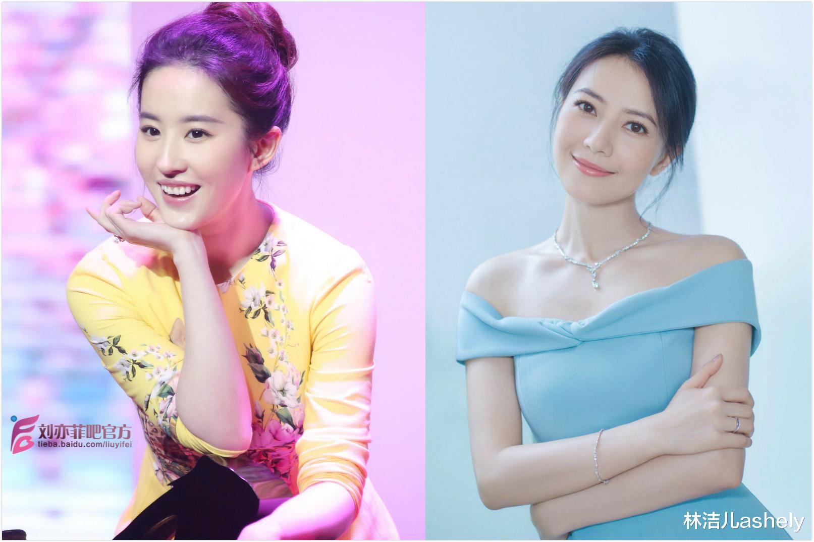 刘亦菲|刘亦菲高圆圆让人一见钟情？都是因为她们的妆容，有这4个共同点