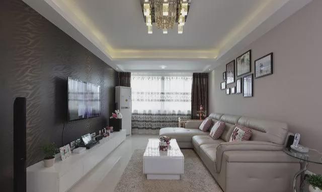 晒晒装修完的新房,第一套新房很成功,最喜欢的就是客厅了!