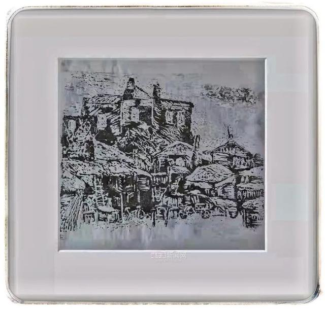 哈尔滨新闻网 冰版画，开展