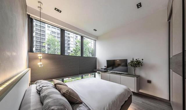 第一次装修105㎡新房,分享心得:经典黑白灰配色,越简约越高级