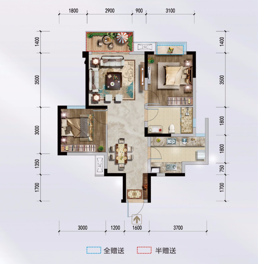 二手房|清水好盘！建面约80㎡起，优质配套聚集，价格或有惊喜！