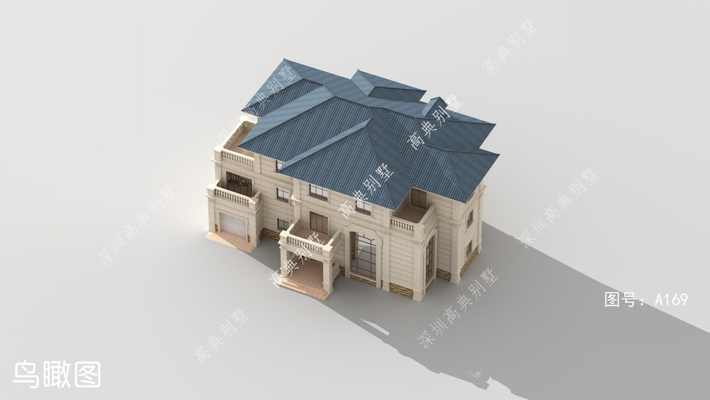 |这款欧式农村别墅，外观真是越看越喜欢，越看越想看。