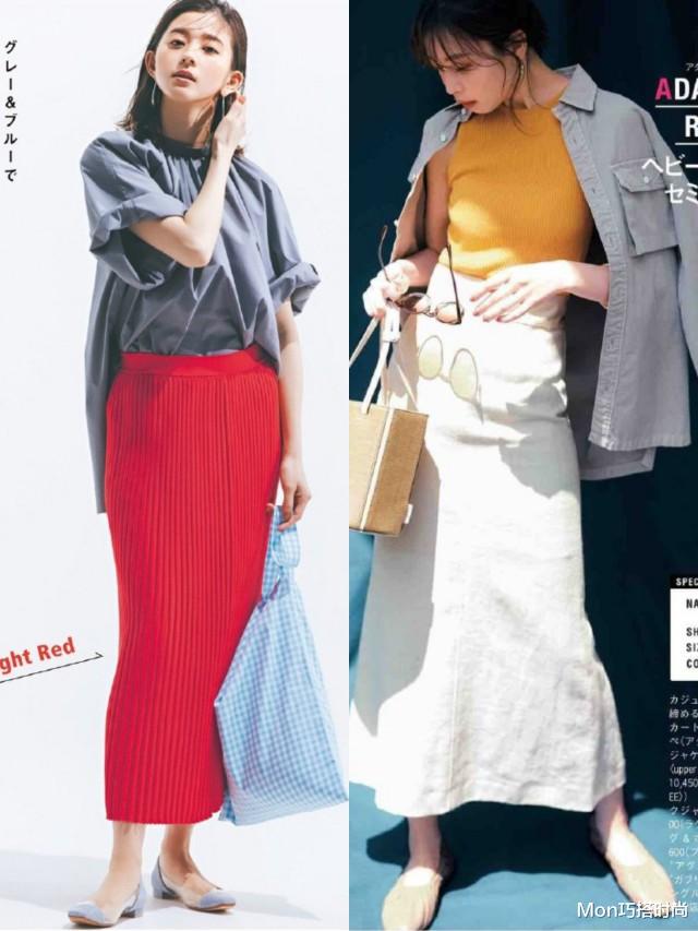Mon巧搭时尚|今秋满大街的“平头鞋”,搭配半身裙优雅又显气质,走哪都是焦点
