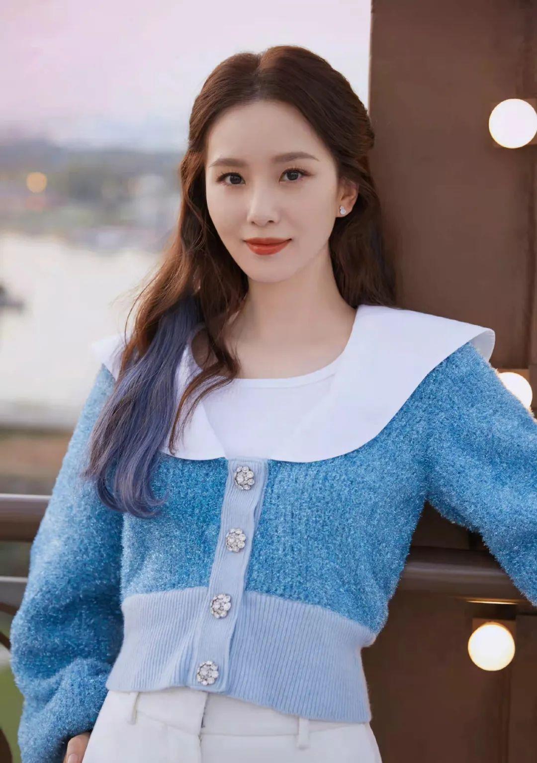 谭松韵|10位女星的鼻子,谭松韵鼻头圆润,阿sa鼻背很直