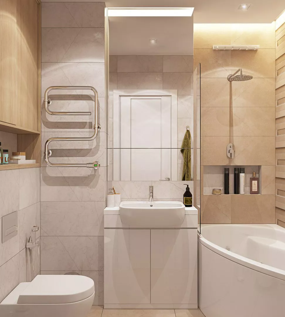 卫生间的10个设计原则,让小卫生间装出豪宅的大气感!