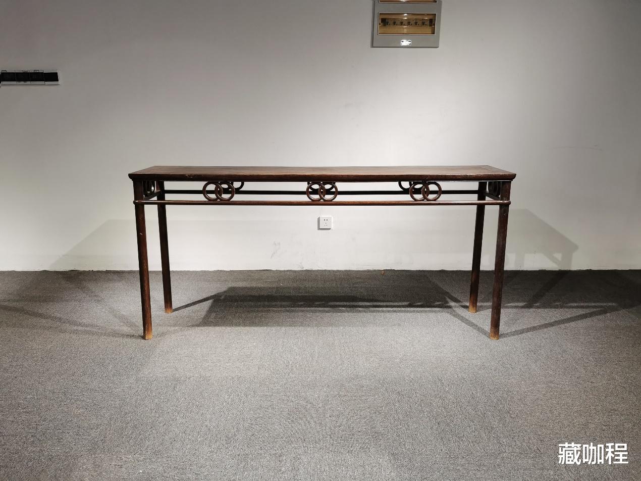 |圆包圆仿竹器，黄花梨罗锅枨矮老条桌成对