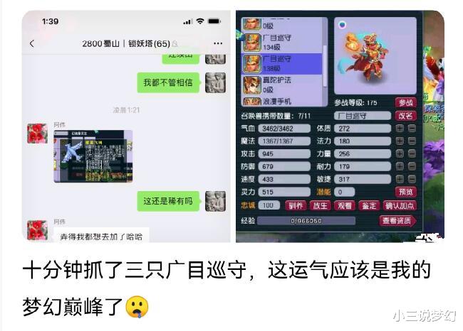 梦幻西游|梦幻西游：10分钟抓了三只持国巡守，别人都说他在用寿命玩游戏
