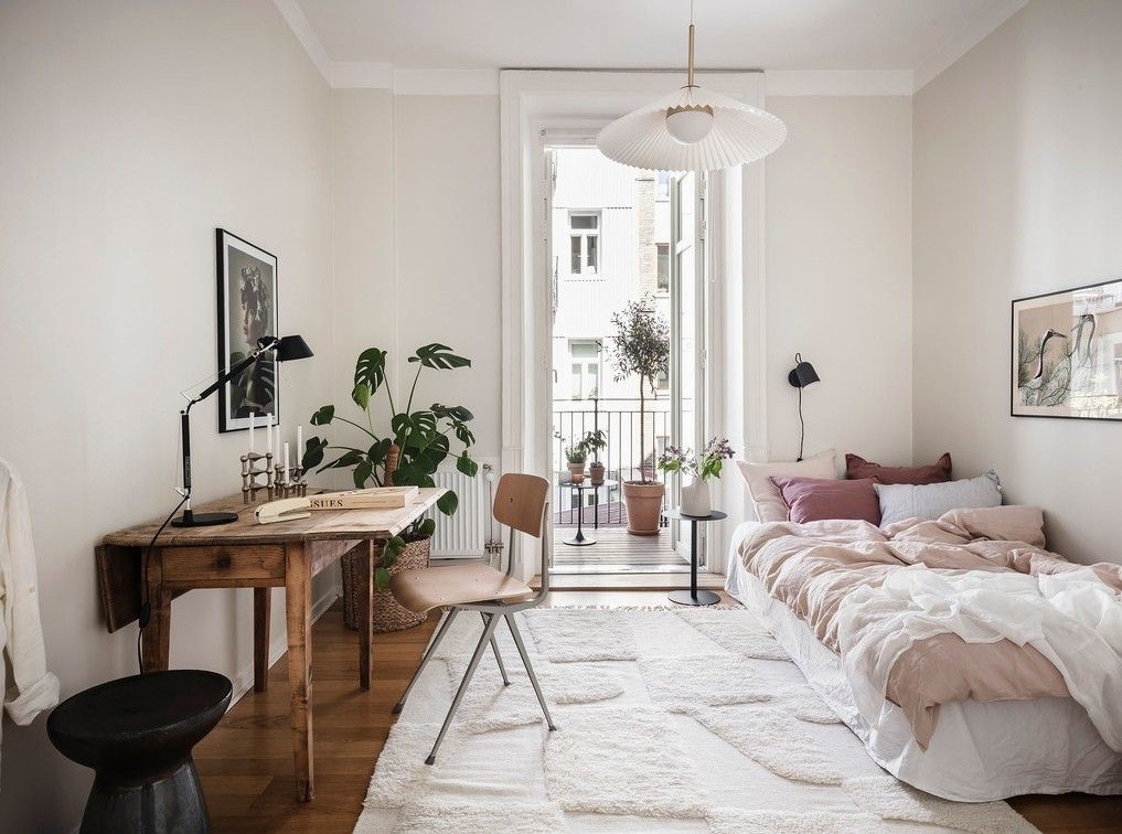 43㎡新房，老婆不听劝坚持厨房和客厅不隔断，没想到效果这么美