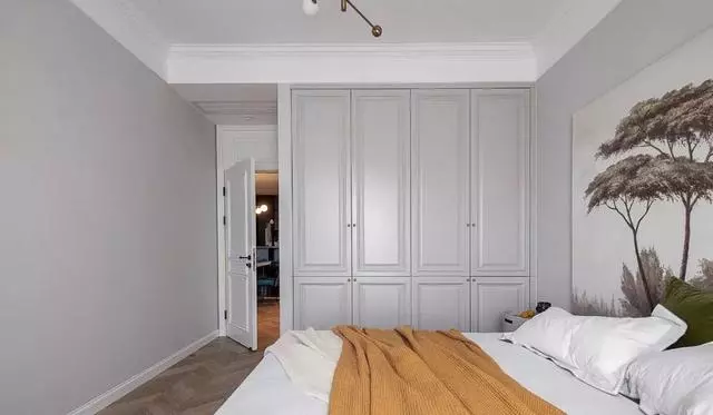 90平北欧混搭理想宅,水磨石鱼骨拼,配色佳颜值高!