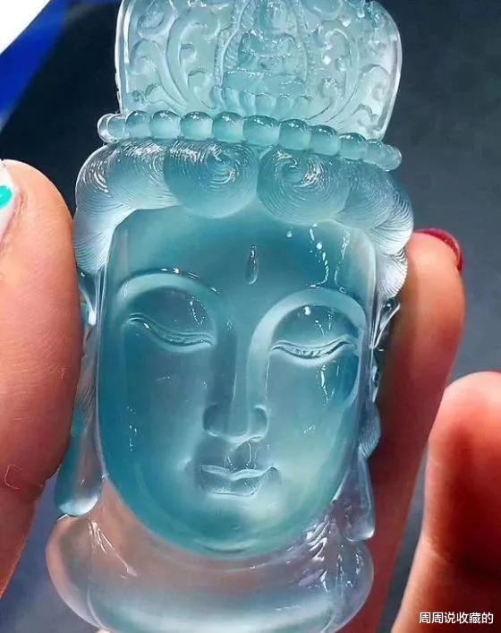 翡翠|天青冻和翡翠有什么区别，那区别可大了去了