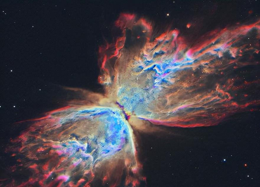 250光年内空无一物,哈勃拍到的N44星云,究竟发生了什么?