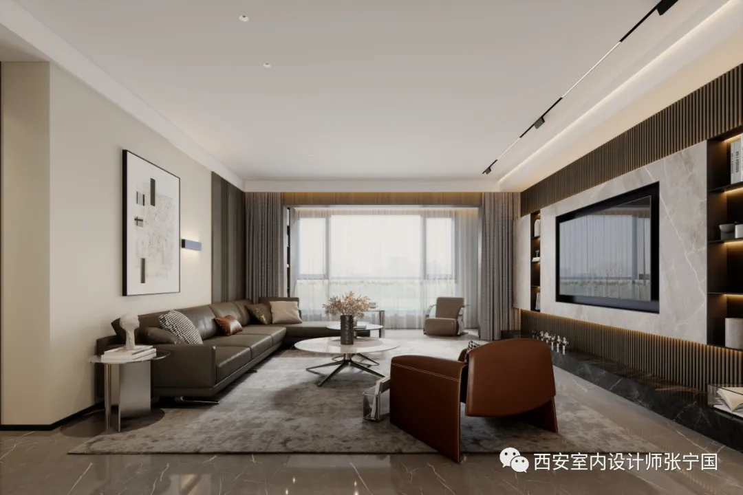 榻榻米|设计师张宁国：碧桂园改造的断舍离，精装215㎡设计