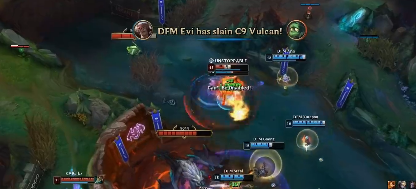 cloud9|DFM大胜C9挺进S11小组赛16强,爆了本次入围赛最大一个冷门。