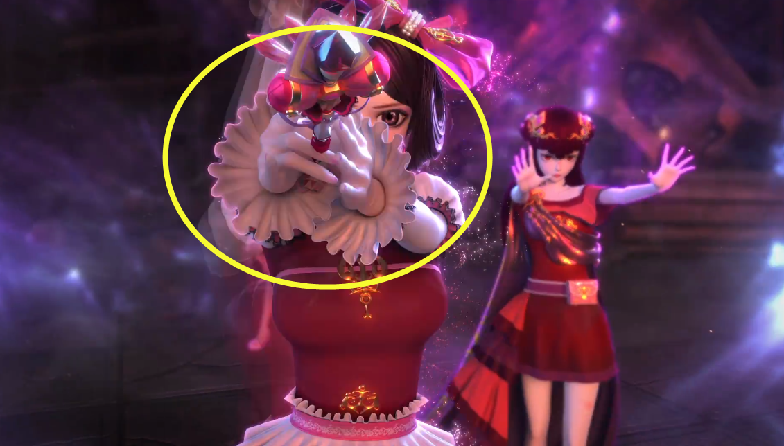 叶罗丽|叶罗丽中拿法杖的手势,孔雀的动作很标准,菲灵的像在发射炮弹