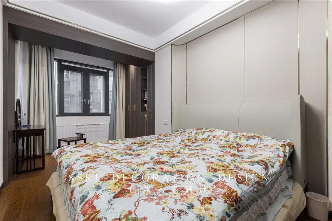 设计师|140平米装修新中式风格实景案例 中式古典家具营造书香氛围