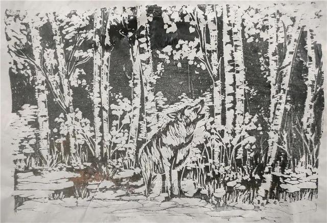 哈尔滨新闻网 冰版画，开展