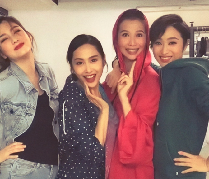 陈法蓉|17岁洪欣，17岁朱茵，17岁蔡少芬，17岁陈法蓉，差距一目了然