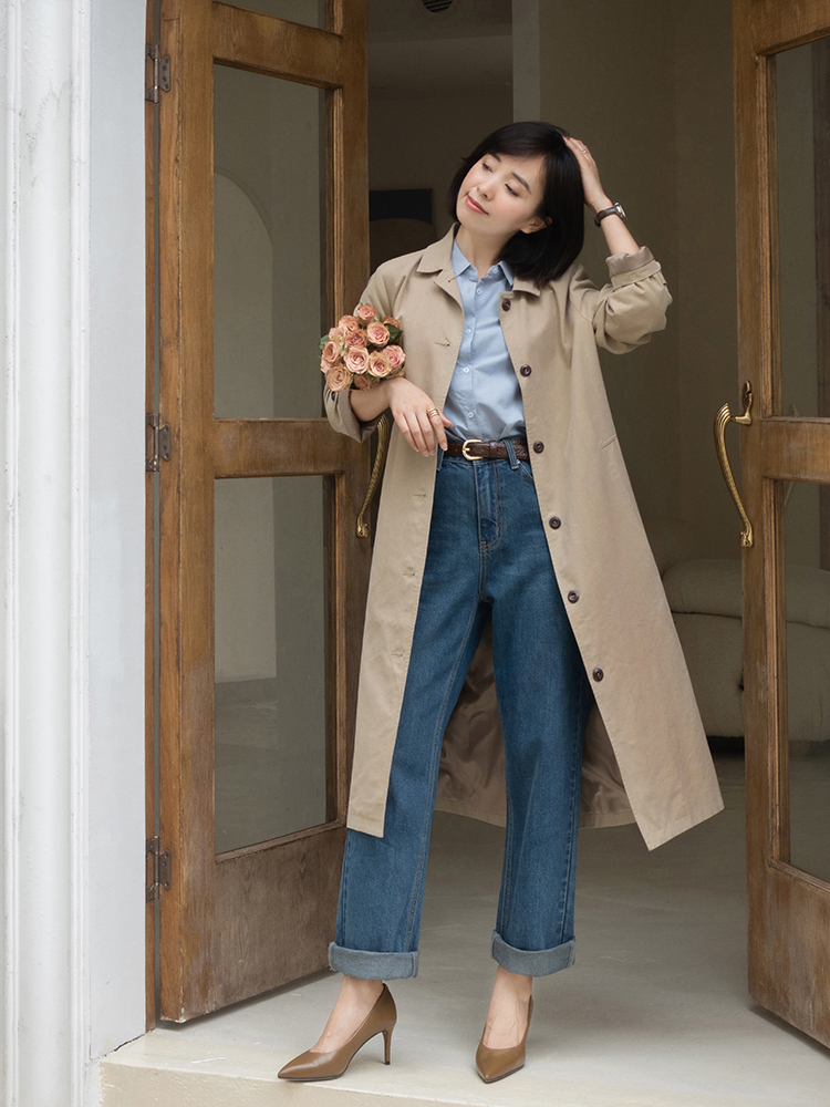 何有强|奔三奔四也不怕，大衣搭配西装裤减龄又洋气，不挑人还很百搭！