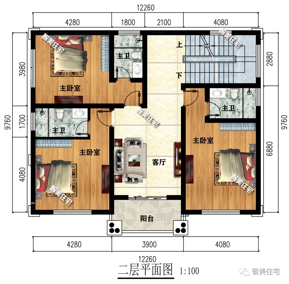 老家风景美如画，配上我家的新房子，这画面美得令人心动！