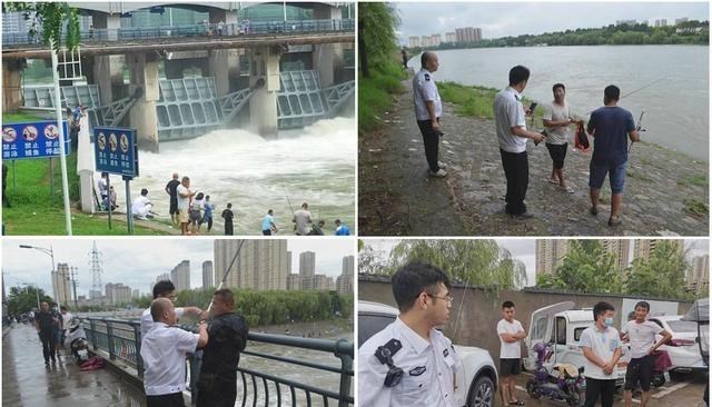 阜阳|安徽阜阳开闸，大鳜鱼、大翘嘴成群出现，有人不惜高压线下钓鱼