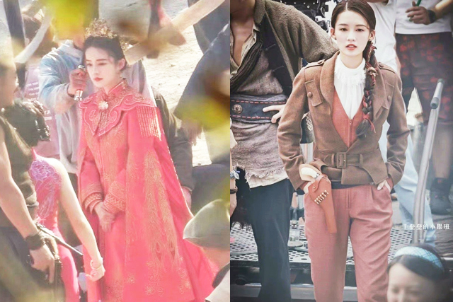 margie|任嘉伦《请君》神仙桃林垂眉问情,李沁婚服梦回青丘帝姬