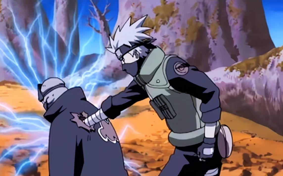 角都|卡卡西的雷切有没有声音？成功偷袭角都只是例外，难怪佐助不学