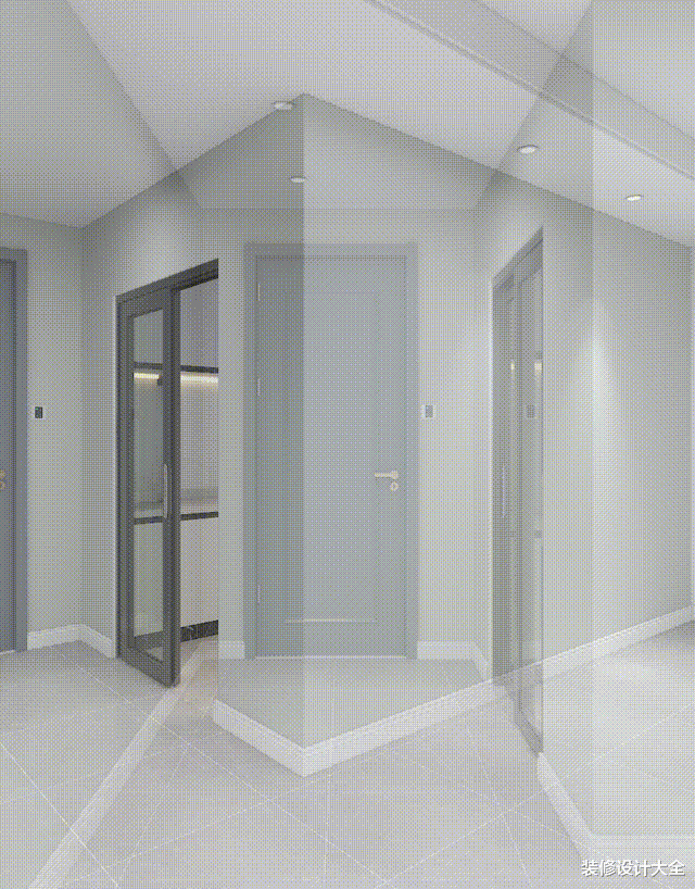 入户就是厨房怎么办?看看人家怎么做的!