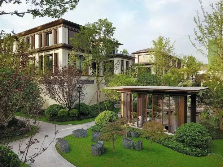 |新中式风格庭院亭子怎么设计?这样来设计,美化了整个院子