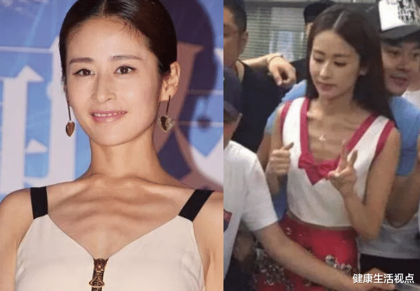 刘亦菲|刘亦菲瘦出排骨胸，“天仙”真的大可不必