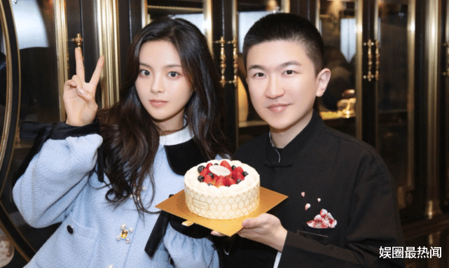 张大大|杨颖为张大大庆生,被p歪嘴也不在乎,网友:黄晓明都没这待遇