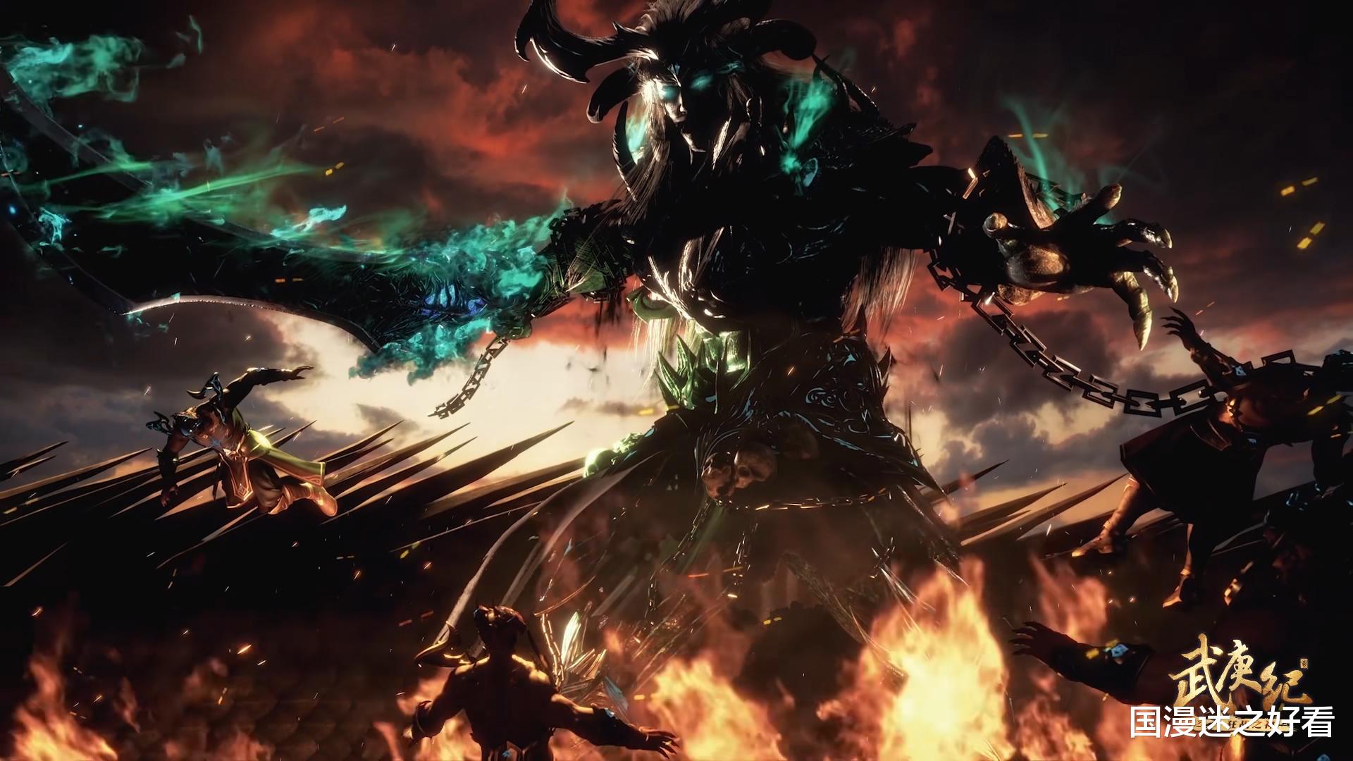 哪吒|《武庚纪》“狂战之神篇”开启，远古旧神接连登场，哪吒即将获得新装备